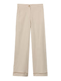 Tiffosi Pantalone Palazzo Namibia Donna 10066092 - Beige