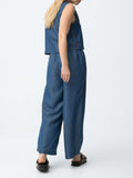 Tiffosi Pantalone Jogger Francesca Donna 10066480 - Denim