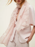 Twin Set Sciarpa Donna 261TA4320 Sabbia Rosa - Beige