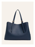 Twin Set Borsa Shopper Donna 261TB7180 Bic.true Navy/parchment - Blu
