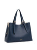 twin set borsa shopper donna 261tb7180 bic true navy parchment blu 169426208