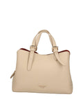 Twin Set Borsa a Mano Donna 261TB7181 Bic.delicate Sand/cardinale - Beige
