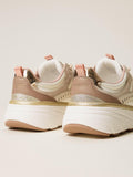 Twin Set Sneakers Donna 261TCP022 Bic.ottico/parchment/silver - Beige