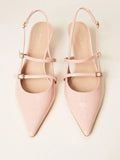 Twin Set Decollete Sling Back Donna 261TCP044 Candy Peach - Rosa