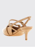Twin Set Decollete Sling Back Donna 261TCP044 Delicate Sand - Beige