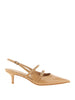 twin set decollete sling back donna 261tcp044 delicate sand beige 167067576