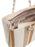 Twin Set Borsa Shopper Donna 261TD8061 Mul.madreperla/cork/rope - Beige