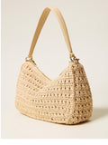 Twin Set Borsa a Mano Donna 261TD8080 Paglia - Beige