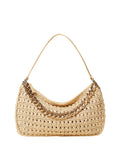 Twin Set Borsa a Mano Donna 261TD8080 Paglia - Beige