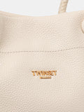 Twin Set Borsa a Secchiello Donna 261TD8191 Madreperla - Bianco