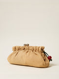 Twin Set Borsa Pochette Donna 261TD8280 Paglia - Beige