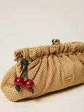 Twin Set Borsa Pochette Donna 261TD8280 Paglia - Beige