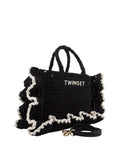 Twin Set Borsa a Mano Donna 261TD8291 - Nero