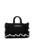 Twin Set Borsa a Mano Donna 261TD8291 - Nero
