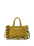 Twin Set Borsa a Tracolla Donna 261TD8291 Bic.avocado Oil/dusty Sky - Verde