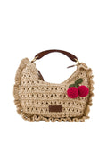 Twin Set Borsa a Mano Donna 261TD8301 Paglia - Beige