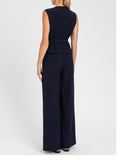 Twin Set Pantalone Palazzo Donna 261TE2023 - Blu