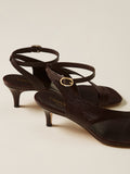 Twin Set Sandalo Donna 261TGT012 St. Tejus Coffee Liqueur - Marrone