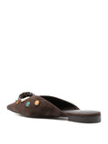 Twin Set Ciabatte Donna 261TGT060 Coffee Liqueur - Marrone