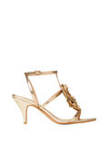 Twin Set Sandalo Donna 261TGT082 - Oro