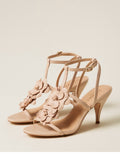 Twin Set Sandalo Donna 261TGT082 Rope - Beige