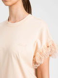 Twin Set T-shirt Donna 261TP204A Peach Pink - Rosa
