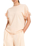 Twin Set T-shirt Donna 261TP204A Peach Pink - Rosa