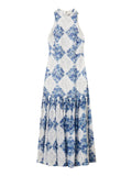 Twin Set Vestito Longuette Donna 261TP213B - Blu