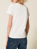 Twin Set T-shirt Donna 261TP2341 - Bianco