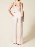 Twin Set Pantalone Palazzo Donna 261TP2417 - Rosa