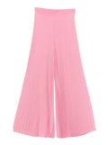 Twin Set Pantalone Palazzo Donna 261TP2561 Cashmere Rose - Rosa