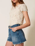 Twin Set Shorts Jeans Donna 261TP2711 - Denim