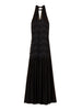 twin set vestito longuette donna 261tp2780 nero 161736576
