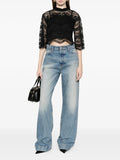 Twin Set Blusa Donna 261TP2900 - Nero