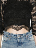 Twin Set Blusa Donna 261TP2900 - Nero