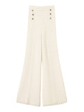 Twin Set Pantalone Zampa Donna 261TP3076 Parchment - Avorio