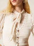 Twin Set Gilet Donna 261TP3077 Parchment - Avorio