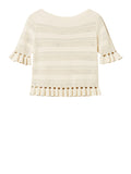 Twin Set Maglia Donna 261TP3082 Madreperla - Bianco