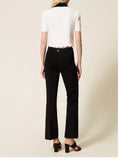 Twin Set Pantalone Zampa Donna 261TP3130 - Nero