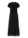 Twin Set Vestito Longuette Donna 261TP3163 - Nero