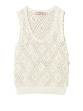 Twin Set Top Donna 261TP3202 Madreperla - Bianco