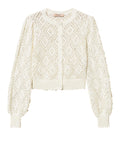 Twin Set Cardigan Donna 261TP3203 Madreperla - Bianco