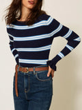 Twin Set Maglia Donna 261TP3241 - Blu