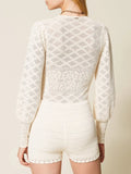 Twin Set Body Donna 261TP3261 Madreperla - Bianco