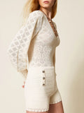 Twin Set Body Donna 261TP3261 Madreperla - Bianco
