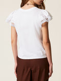 Twin Set T-shirt Donna 261TT2064 - Bianco