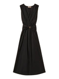 Twin Set Vestito Midi Donna 261TT2161 - Nero