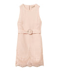 Twin Set Vestito Mini Donna 261TT2180 Pearl Rose - Rosa