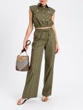 Twin Set Pantalone Palazzo Donna 261TT2231 - Verde