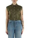Twin Set Camicia Casual Camicia Donna 261TT2233 - Verde